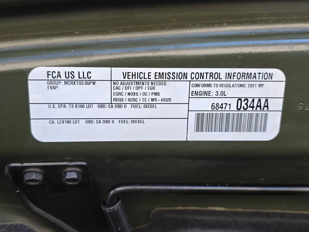 2021 Jeep Wrangler Unlimited Rubicon 4X4