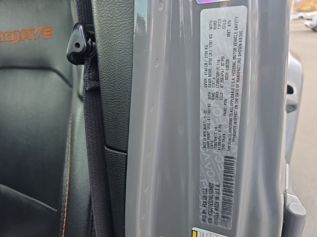 2022 Jeep Gladiator Mojave