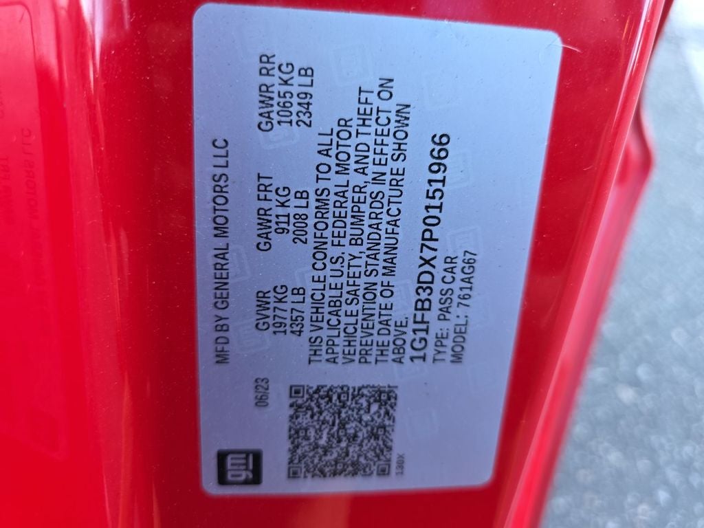 2023 Chevrolet Camaro 1LT