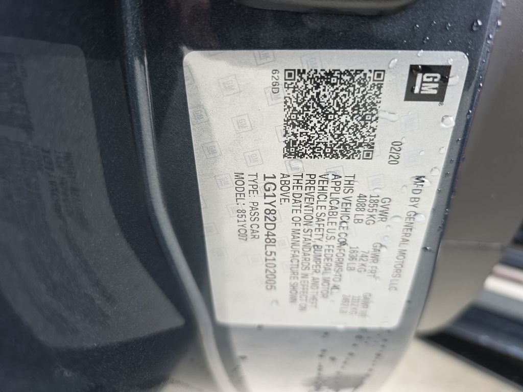 2020 Chevrolet Corvette Stingray 3LT