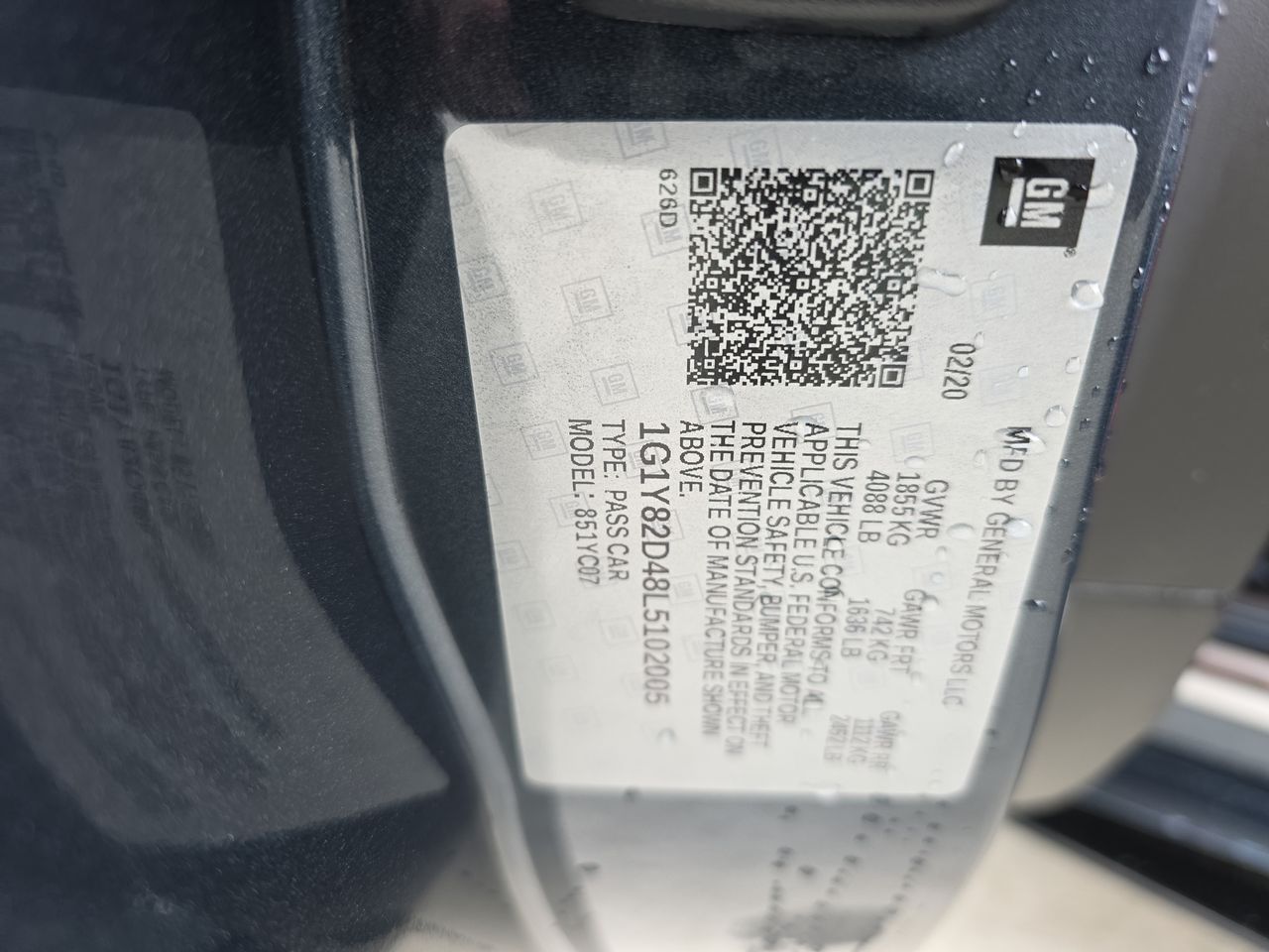 2020 Chevrolet Corvette Stingray 3LT