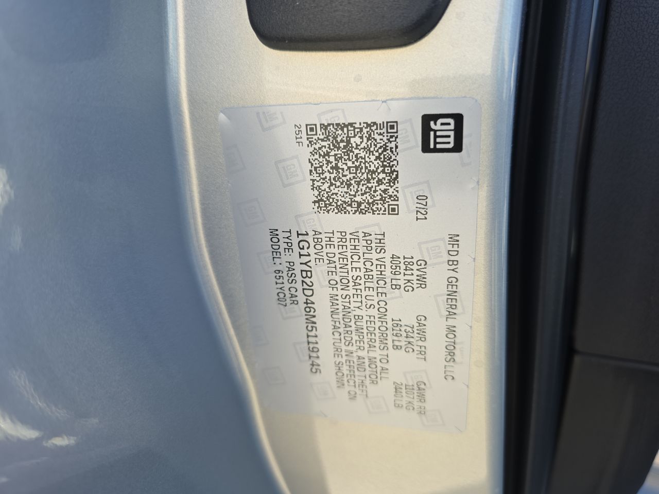 2021 Chevrolet Corvette Stingray 2LT