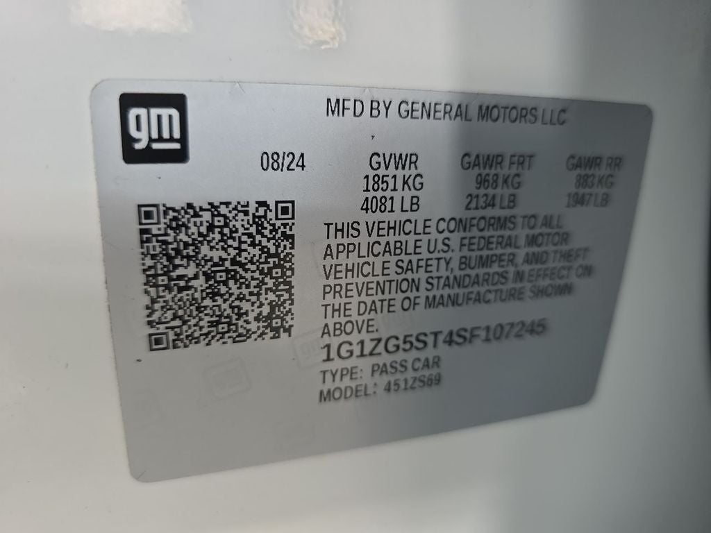 2025 Chevrolet Malibu RS