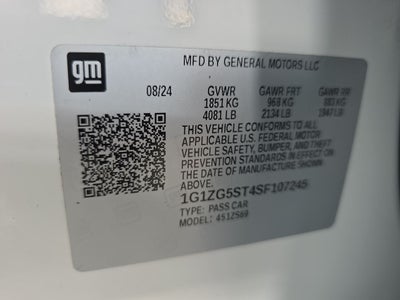 2025 Chevrolet Malibu RS