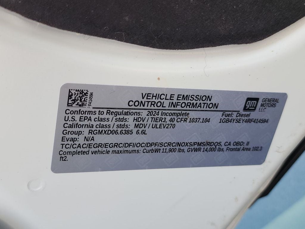 2024 Chevrolet Silverado 3500 HD Chassis Cab Work Truck