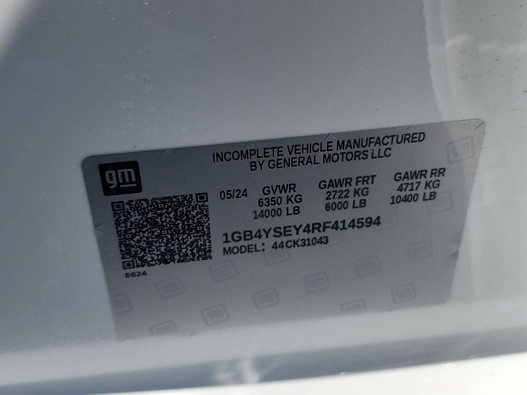 2024 Chevrolet Silverado 3500 HD Chassis Cab Work Truck