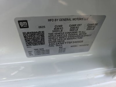 2025 Chevrolet Silverado 2500 HD LT