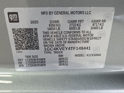 2026 Chevrolet Silverado 3500 HD High Country DRW