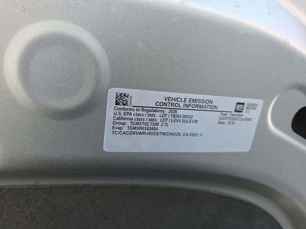 2026 Chevrolet Colorado LT