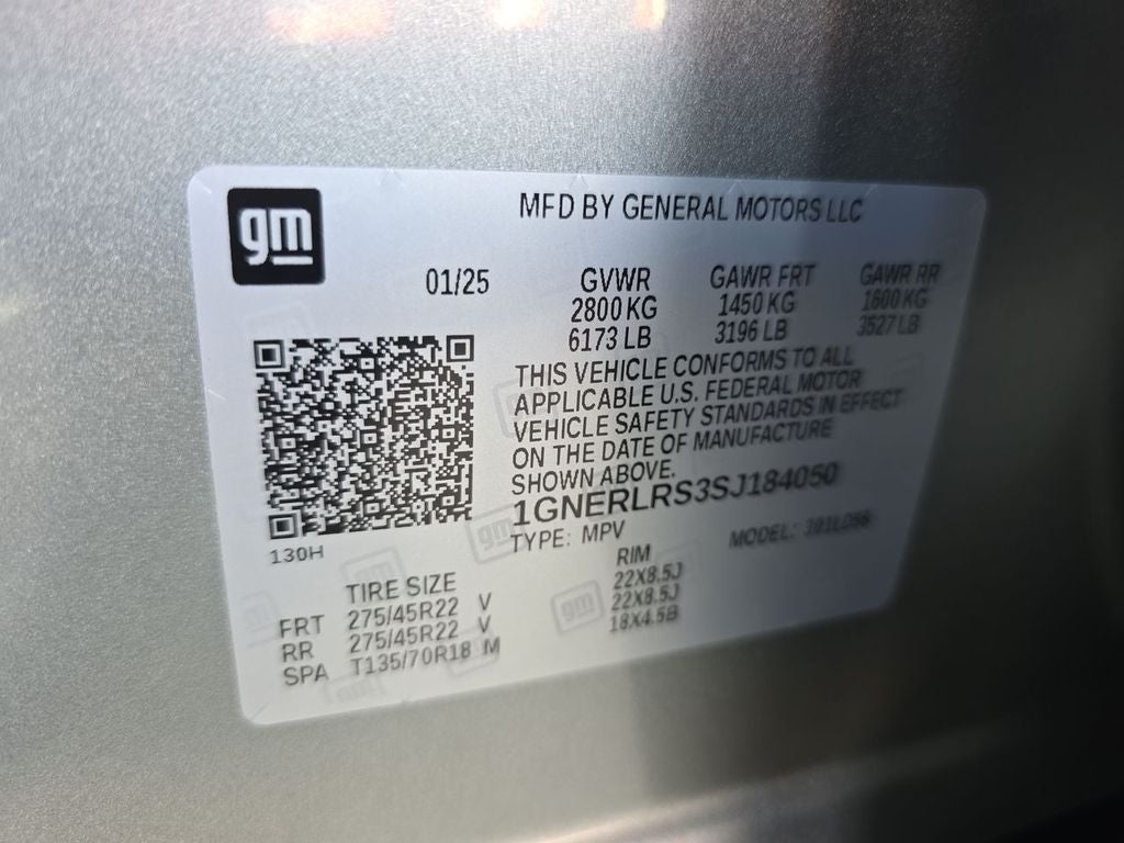 2025 Chevrolet Traverse RS