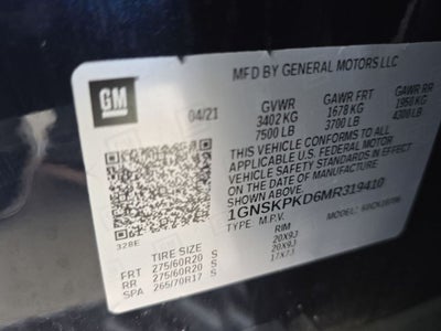 2021 Chevrolet Tahoe Z71