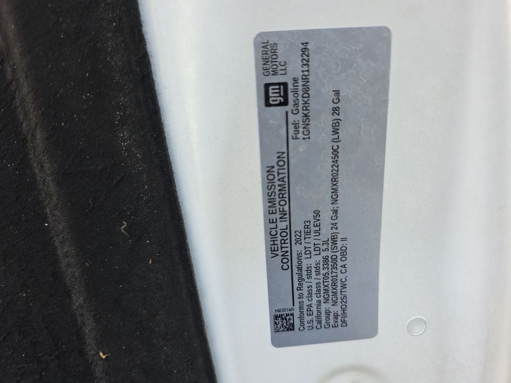 2022 Chevrolet Tahoe RST