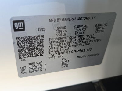 2023 Cadillac Escalade ESV Sport