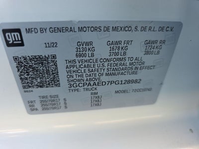 2023 Chevrolet Silverado 1500 WT