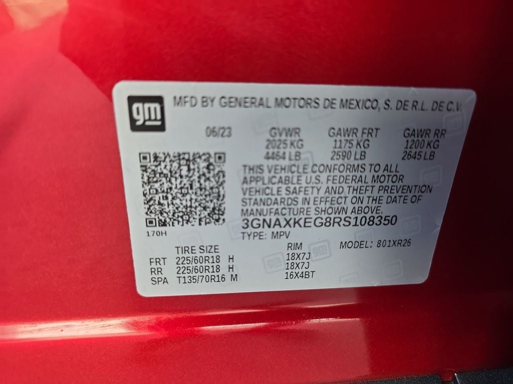 2024 Chevrolet Equinox LT