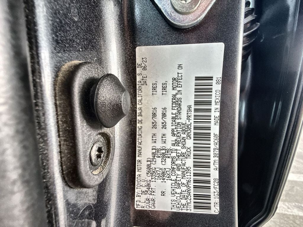 2023 Toyota Tacoma 4WD SR