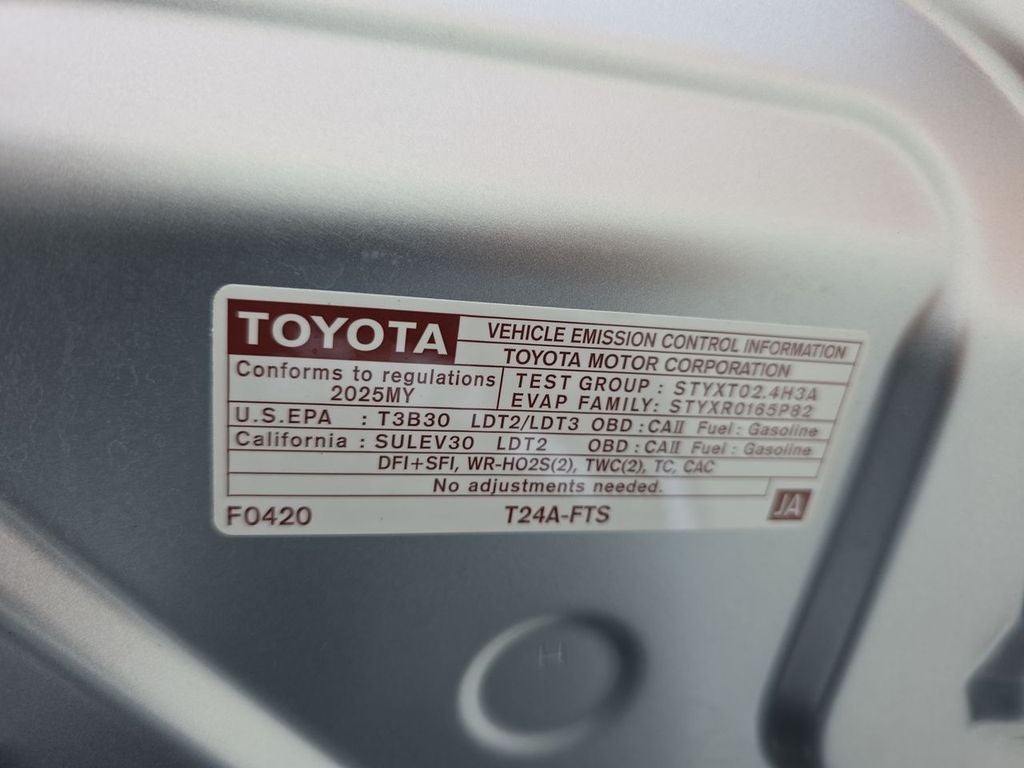 2025 Toyota Tacoma 2WD SR