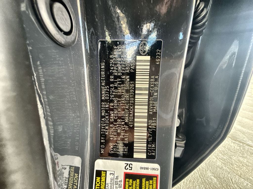 2025 Toyota Camry LE