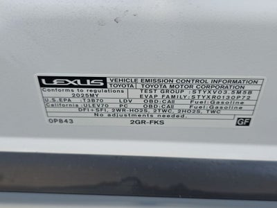 2025 Lexus ES 350 ES 350