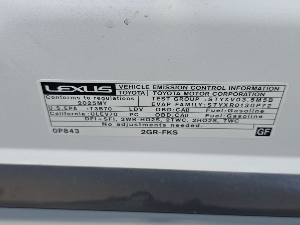 2025 Lexus ES 350 ES 350