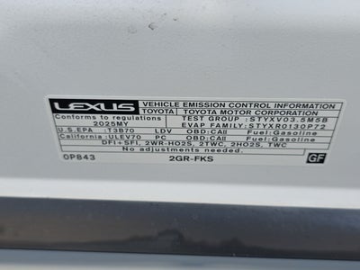 2025 Lexus ES 350 ES 350