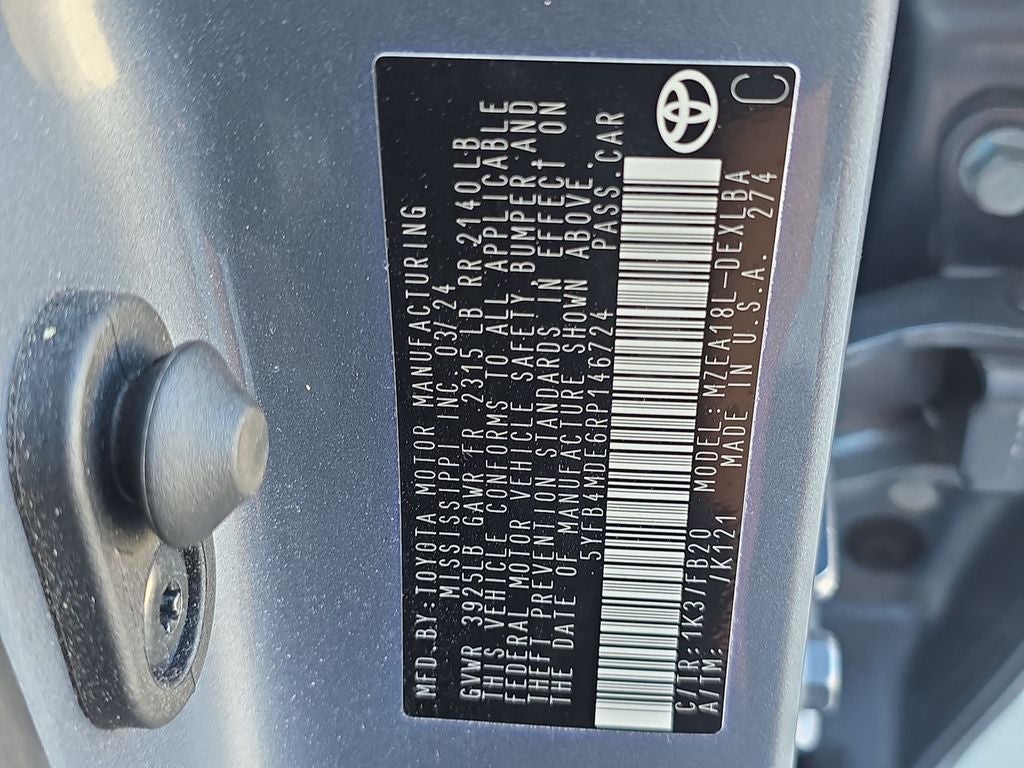 2024 Toyota Corolla LE