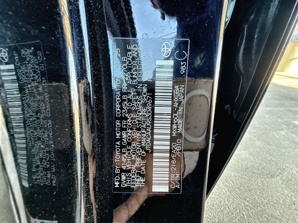 2025 Toyota Prius LE