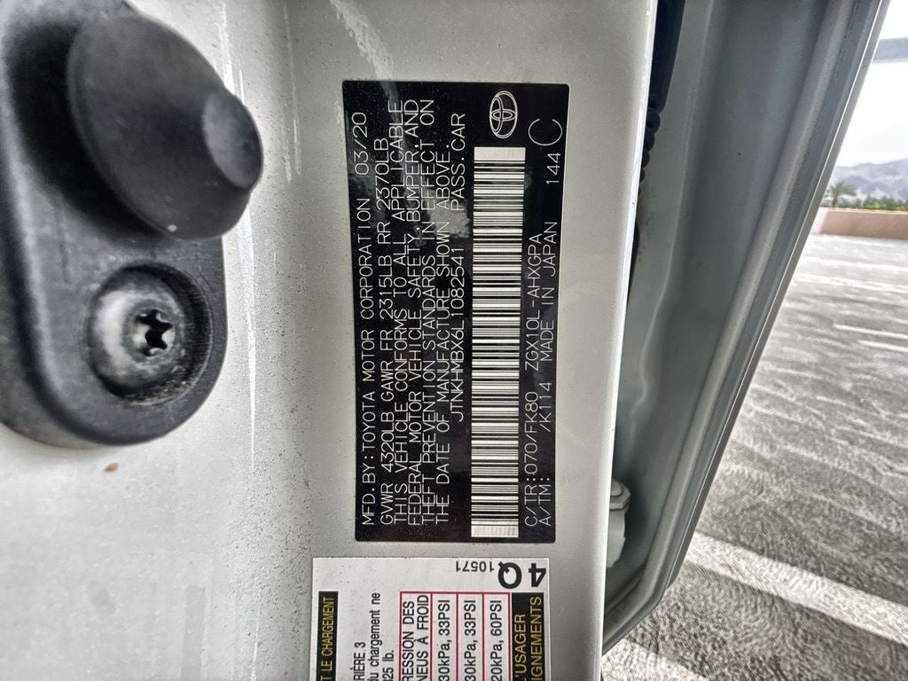 2020 Toyota C-HR XLE