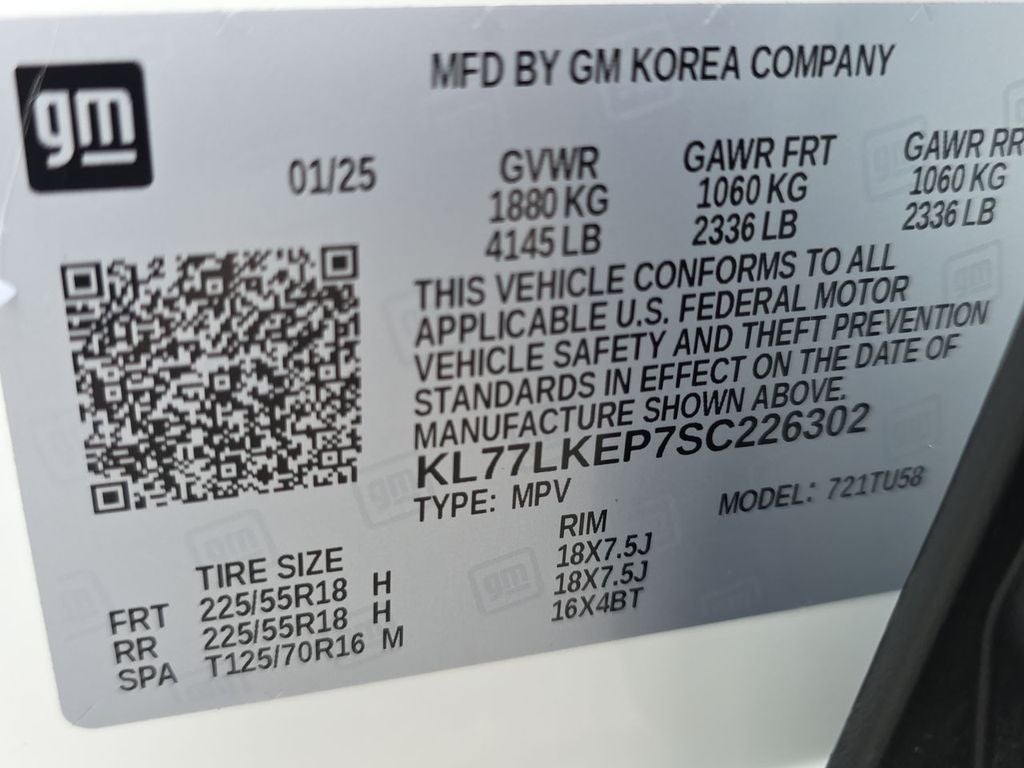 2025 Chevrolet Trax ACTIV