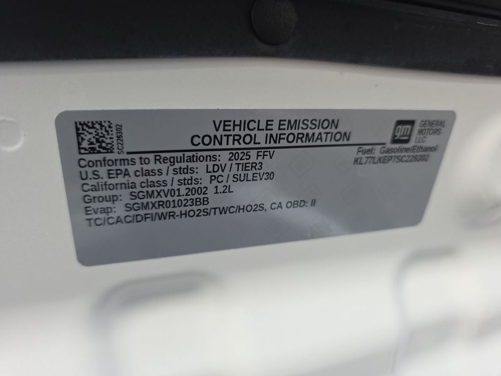 2025 Chevrolet Trax ACTIV