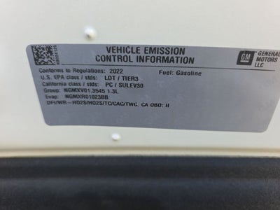 2022 Chevrolet Trailblazer LT