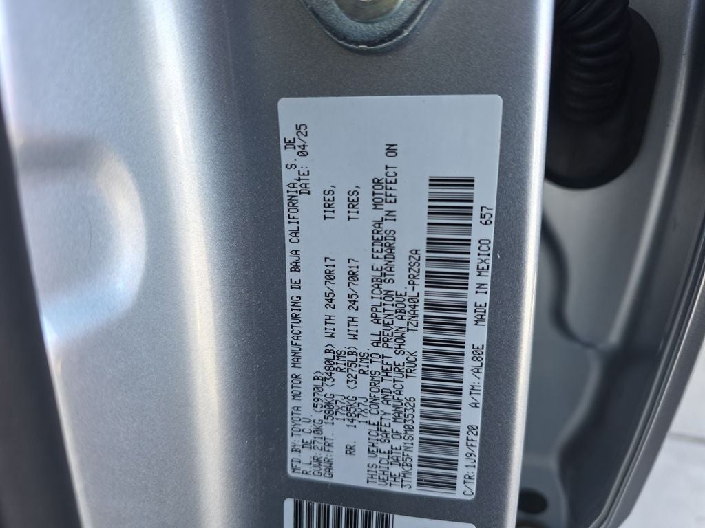 2025 Toyota Tacoma 2WD SR5