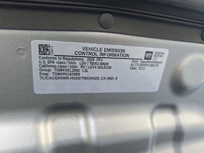 2026 Chevrolet Trax LS