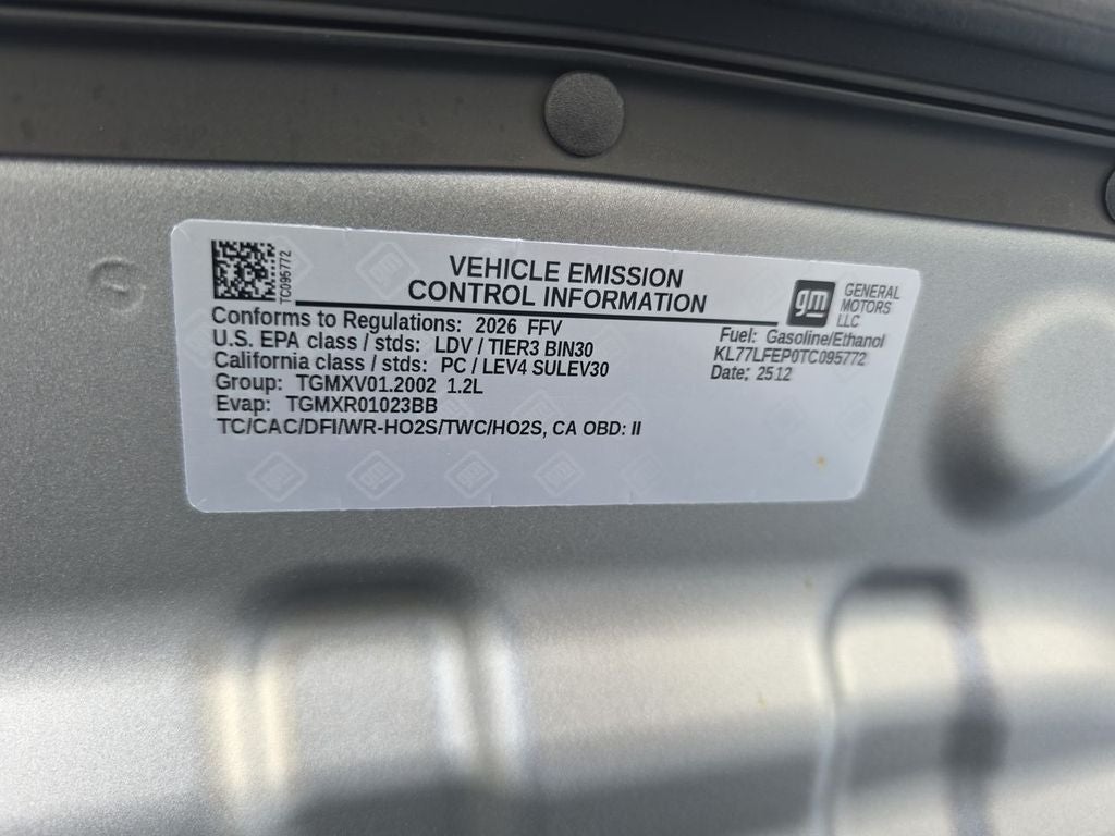 2026 Chevrolet Trax LS