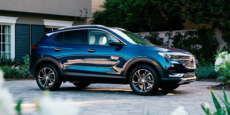 blue Buick Encore GX
