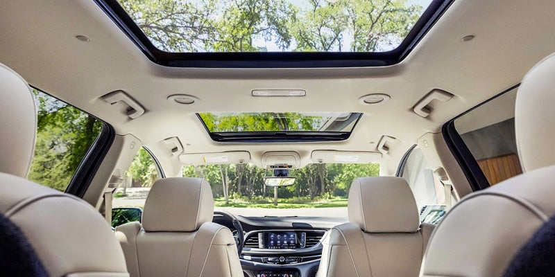 interior of Buick Enclave