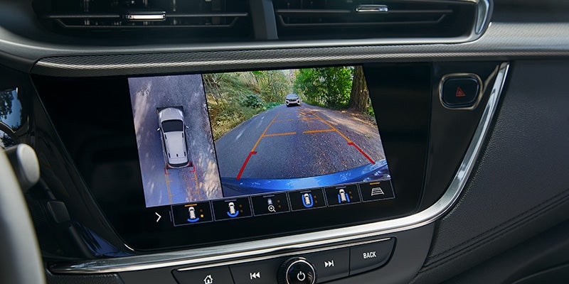 camera screen of Buick Encore GX
