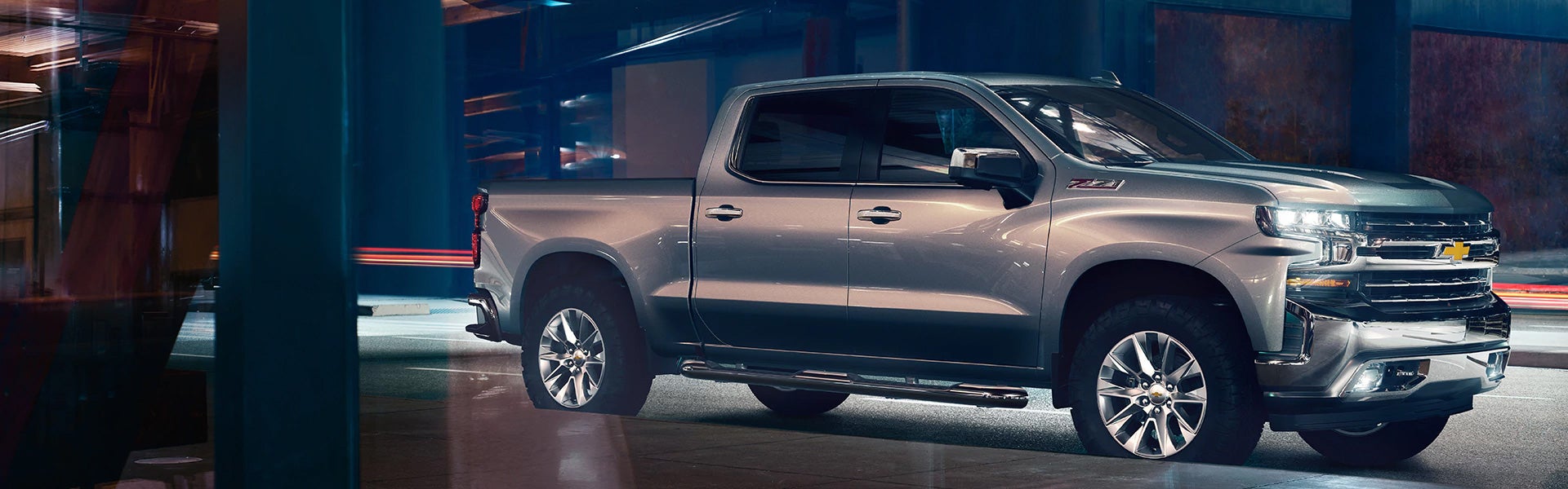 silver Chevrolet Silverado 1500