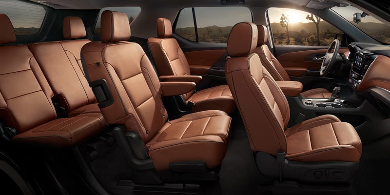 interior of Chevrolet Traverse