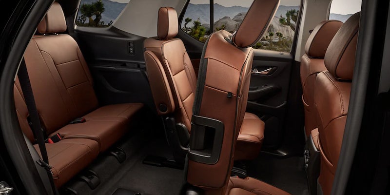 interior of Chevrolet Traverse