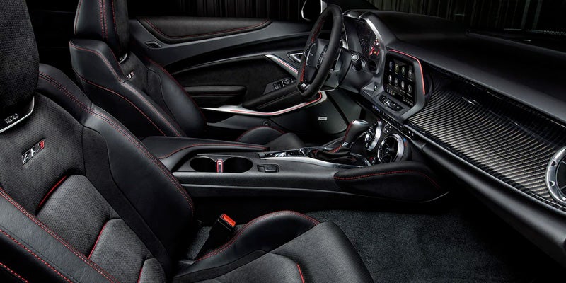 interior of Chevy Camaro