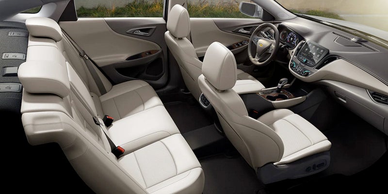 interior of Chevy Malibu