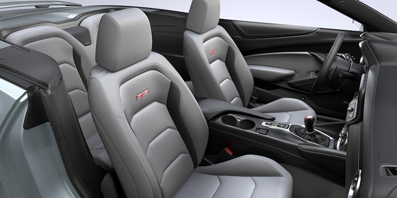 front seats of Chevrolet Camaro