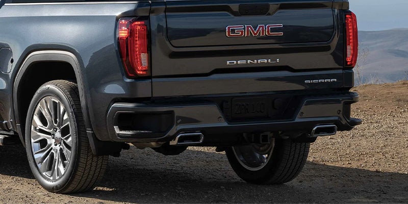 back view of GMC Sierra 1500 LTD