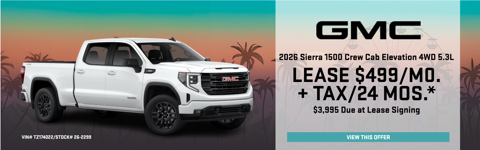 The Ultimate Festival Rig. Lease for $499/mo.