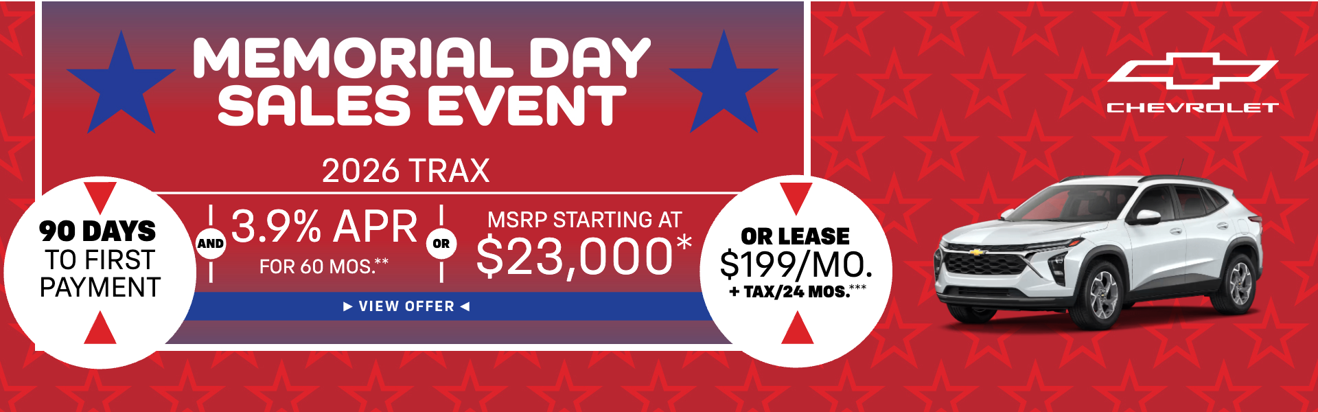 2026 Chevy Trax Lease: $199/mo at Jessup Auto Plaza Cathedra