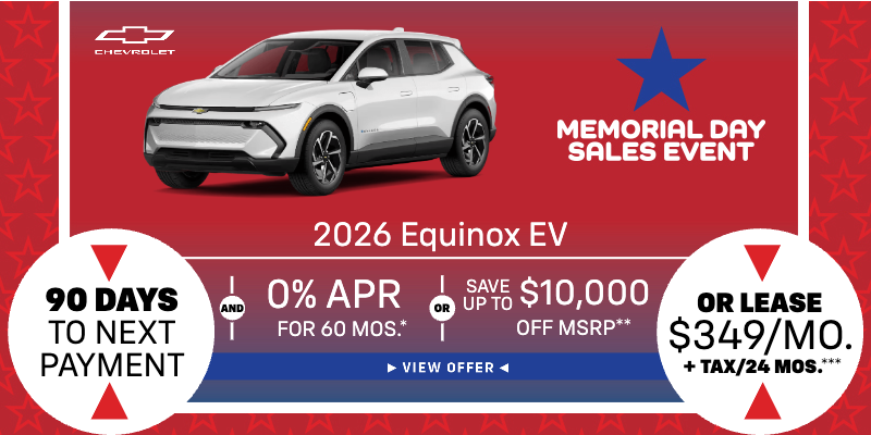 2026 Equinox EV Sale: $10k Off MSRP in Cathedral City, CA